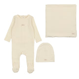 Lilette Milk Pointelle Bebe Layette Set