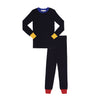 Little Parni Navy/blue Colorblock Pajama