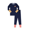 Little Parni Navy Varsity Color Pajamas