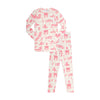 Little Parni Ivory/Pink Toile Pajamas