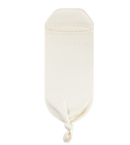 Peluche Cream Pointelle Knit Cocoon