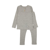 Pouf Grey Henley Pajamas