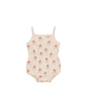 Quincy Mae Tulips Cinch Romper