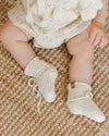 Quincy Mae Natural Knit Booties