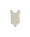 Rylee and Cru Ivory Margaret Bloom Bathing Suit