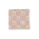 Bebe Organic Mauve Rocking Horse Blanket