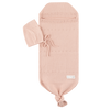 Peluche Rose Pointelle Knit Cocoon