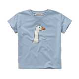 Sproet & Sprout Misty Blue Goose Tshirt