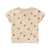 Sproet & Sprout Sesame Apple Print Tshirt