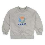 Sproet & Sprout Grey Melee Fruit Sweatshirt