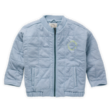 Sproet & Sprout Misty Blue Quilted Boys Jacket