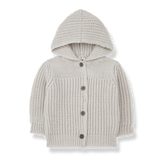 1+in the family Ecru Simo Hooded Jacket