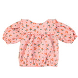 Piupiuchick Pink Flower Salor Blouse/Bloomer Set