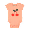 Piupiuchick Pink Cherry Bodysuit