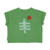 Piupiuchick Green Print Lake Tee