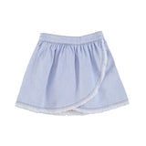 Piupiuchick Light Blue Denim Skirt