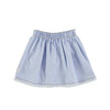 Piupiuchick Light Blue Denim Skirt