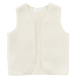 Kipp White Wool Vest