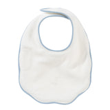 Kipp Blue Scallop Terry Bib