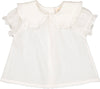 Louis Louise Off White Plumeti Tunic and Bloomer Set