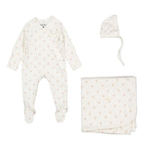 Ladida Pink Forget Me Not Layette Set