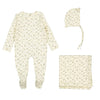 Ladida Blush Flowering Fern Layette Set