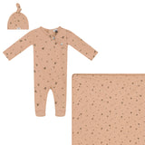 Fragile Maple Sugar Leaf Layette Set