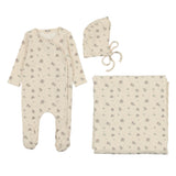 Bee & Dee Sophia Girl Print Layette Set