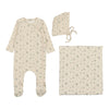 Bee & Dee Sophia Boy Print Layette Set