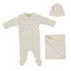 Bebe Organic Moonstone Lou Wrap Layette Set