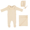 Bebe Organic Natural Bebe Collar Layette Set