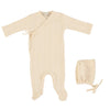 Bebe Organic Natural Bebe Wrap Footie and Hat