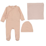 Lilette Pale Pink Wrapover Layette Set