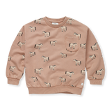 Sproet & Sprout Praline Horses Sweatshirt