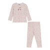 Lux Off White/Rose Cherry Pajamas