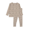 Bee & Dee French Chateau Swan Print Pajamas