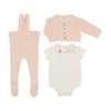 Bee & Dee Pearly Pink Madamoiselle & Monsieur Ensemble