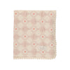 Bebe Organic Dusty Rose Blossom Blanket