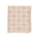 Bebe Organic Dusty Rose Blossom Blanket