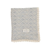 Bebe Organic Atlantic Crochet Blanket