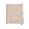 Bebe Organic Rose Crochet Blanket