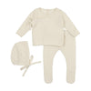 Lilette Cream Bris Set / Blanket