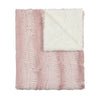 Peluche Pink Stone Fur Blanket