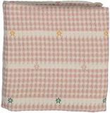 Pudu Pink Flower Blanket