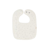 Lilette Cream Print Terry Bib