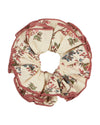 Emile Et Ida Orchid Ecru Scrunchy