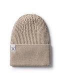 Jacqueline & Jac Taupe Textured Cuff Beanie