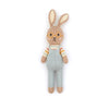 Tun Tun Light Blue/Natural Mike the Bunny Knit Doll