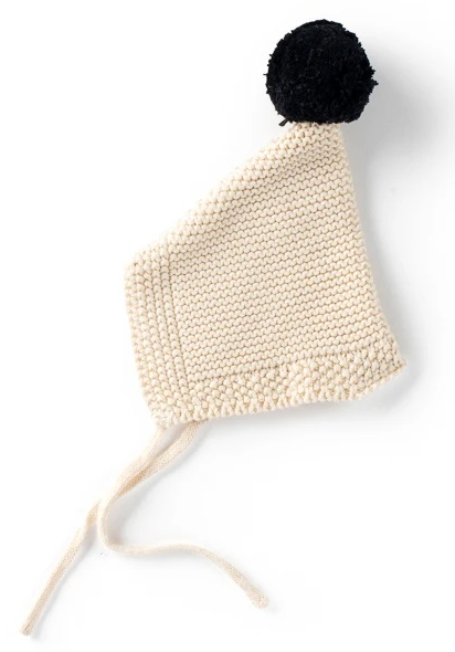 Domani Ivory Knit Bonnet – Little Loungers